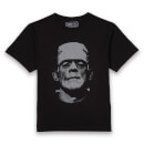 Universal Monsters Frankenstein Black and White Men's T-Shirt - Black
