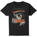 Universal Monsters Frankenstein Vintage Poster Men's T-Shirt - Black Universal Monsters Frankenstein Vintage Poster Men's T-Shirt - Black