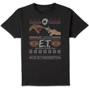 E.T. the Extra-Terrestrial Be Good or No Presents Men's T-Shirt - Black E.T. the Extra-Terrestrial Be Good or No Presents Men's T-Shirt - Black
