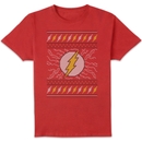 DC Flash Knit Men's Christmas T-Shirt - Red DC Flash Knit Men's Christmas T-Shirt - Red