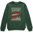 Elf Cotton-Headed-Ninny-Muggins Knit Christmas Jumper - Forest Green