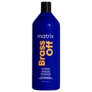 Matrix Total Results Brass Off Shampoo for Lightened Brunette Hair 1000ml Matrix Total Results Brass Off Shampoo for Lightened Brunette Hair 1000ml