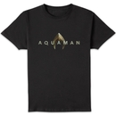 Aquaman Title Men's T-Shirt - Black Aquaman Title Men's T-Shirt - Black