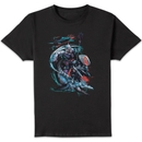 Aquaman Black Manta & Ocean Master Men's T-Shirt - Black Aquaman Black Manta & Ocean Master Men's T-Shirt - Black