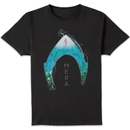 Aquaman Mera Logo Men's T-Shirt - Black
