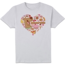 Scooby Doo Snacks Are My Valentine Men's T-Shirt - White
