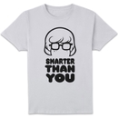 Scooby Doo Smarter Than You Men's T-Shirt - White Scooby Doo Smarter Than You Men's T-Shirt - White