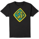 Scooby Doo Emblem Men's T-Shirt - Black Scooby Doo Emblem Men's T-Shirt - Black