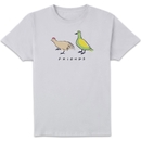 Friends The Chick And The Duck Men's T-Shirt - White