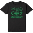 Dexters Lab Logo Men's T-Shirt - Black Dexters Lab Logo Men's T-Shirt - Black