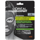 L'Oréal Paris Men Expert Pure Charcoal Purifying Tissue Mask 30g