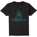 Harry Potter Sorting Hat Silhouette Men's T-Shirt - Black