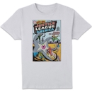 Justice League Starro The Conqueror Cover Men's T-Shirt - White Justice League Starro The Conqueror Cover Men's T-Shirt - White