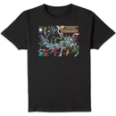 Justice League Crisis On Infinite Earths Cover Men's T-Shirt - Black
