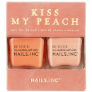 nails inc. Kiss my Peach Nail Varnish Duo 2 x 14ml nails inc. Kiss my Peach Nail Varnish Duo 2 x 14ml