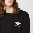 Harry Potter Ravenclaw Unisex Embroidered Sweatshirt - Black