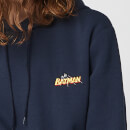 DC Batman Unisex Embroidered Hoodie - Navy