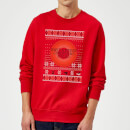 Looney Tunes Knit Christmas Jumper - Red