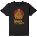 Samurai Jack My Quest Continues Men's T-Shirt - Black Samurai Jack My Quest Continues Men's T-Shirt - Black