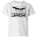 Samurai Jack Stylised Logo Kids' T-Shirt - White