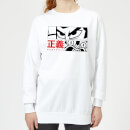 Samurai Jack Arch Nemesis Women's Sweatshirt - White