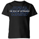 The Rise of Skywalker Logo Kids' T-Shirt - Black