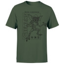Gremlins Stripe Men's T-Shirt - Forest Green