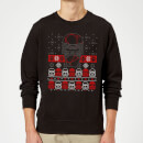 Star Wars Kylo Ren Ugly Holiday Sweatshirt - Black