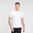 MP pánské tréninkové tričko s krátkým rukávem – Bílé - XL