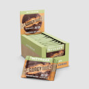 Veganer Protein-Cookie mit Füllung - Double Chocolate & Peanut Butter
