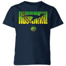 Jurassic Park Run! Kids' T-Shirt - Navy