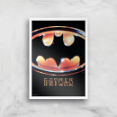 Batman 89 Giclee Art Print - A4 - White Frame