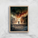 The Hobbit: Battle Of The Five Armies Giclee Art Print - A4 - Wooden Frame