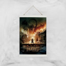 The Hobbit: Battle Of The Five Armies Giclee Art Print - A3 - White Hanger