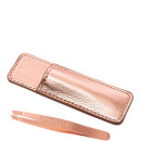 Tweezerman Rose Gold Mini Slant Tweezer with Case