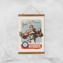 Transformers Join The Team Art Print - A3 - Wooden Hanger