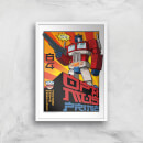 Transformers Roll Out Poster Art Print - A3 - White Frame
