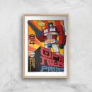 Transformers Roll Out Poster Art Print - A2 - Wooden Frame