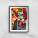 Transformers Roll Out Poster Art Print - A2 - Black Frame