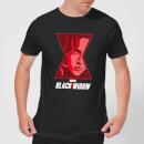 Black Widow Close Up Men's T-Shirt - Black
