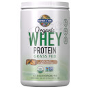 Proteine di siero di latte biologiche da mucche nutrite con erba - burro di arachidi e cioccolato - 390g
