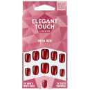 Elegant Touch Rich Red Nails