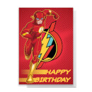 The Flash Happy Birthday Greetings Card The Flash Happy Birthday Greetings Card