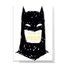 Batman You're My Hero Greetings Card