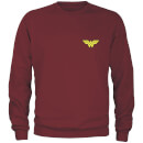 DC Wonder Woman Unisex Sweatshirt - Burgundy