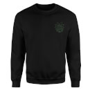 Rick and Morty Rick Embroidered Unisex Sweatshirt - Black