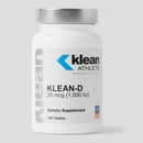 Klean Athlete Klean-D 25 mcg (1,000 IU) - 100 Tablets