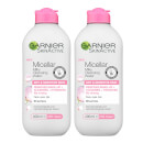 Garnier Micellar Milk Cleansing Water 400ml Duo Pack Garnier Micellar Milk Cleansing Water 400ml Duo Pack