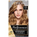 L'Or&eacute;al Paris Pr&eacute;f&eacute;rence Infinia Hair Dye - 7.3 Florida Honey Blonde