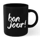 The Motivated Type Bonjour! Mug - Black The Motivated Type Bonjour! Mug - Black